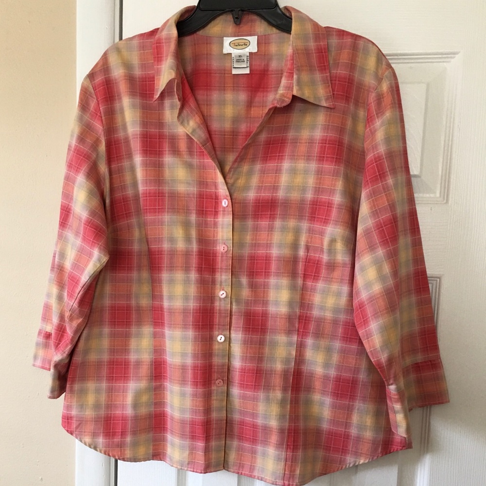 Talbots Button-Down Collared Shirt